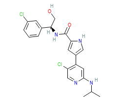 2D structure of the orthosteric ligand