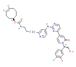 2D structure of the orthosteric ligand