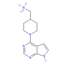 2D structure of the orthosteric ligand