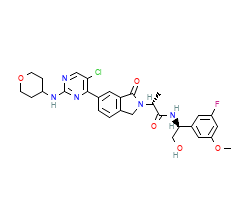 2D structure of the orthosteric ligand