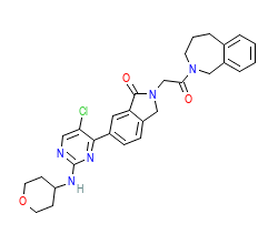 2D structure of the orthosteric ligand