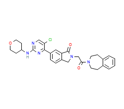 2D structure of the orthosteric ligand