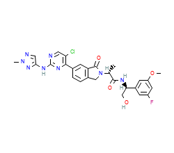 2D structure of the orthosteric ligand