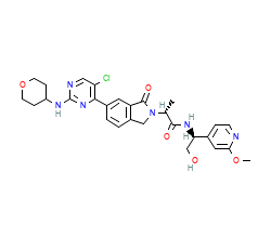 2D structure of the orthosteric ligand