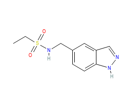 2D structure of the orthosteric ligand