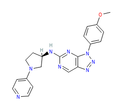 2D structure of the orthosteric ligand