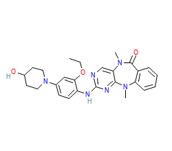 2D structure of the orthosteric ligand