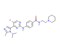 2D structure of the orthosteric ligand
