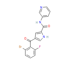 2D structure of the orthosteric ligand