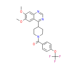 2D structure of the orthosteric ligand