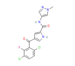 2D structure of the orthosteric ligand