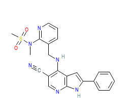 2D structure of the orthosteric ligand