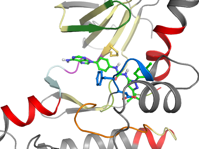 The orthosteric binding pocket