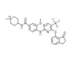 2D structure of the orthosteric ligand