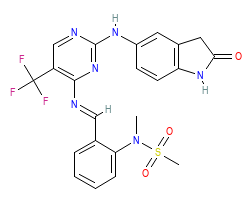 2D structure of the orthosteric ligand