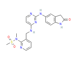 2D structure of the orthosteric ligand
