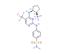 2D structure of the orthosteric ligand