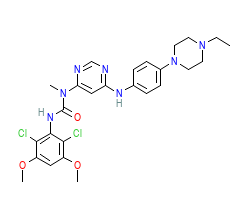 2D structure of the orthosteric ligand