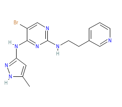 2D structure of the orthosteric ligand