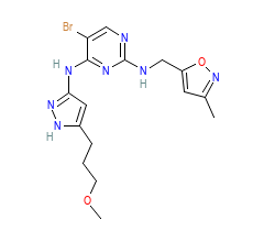 2D structure of the orthosteric ligand