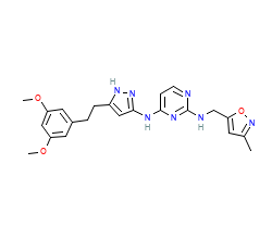 2D structure of the orthosteric ligand