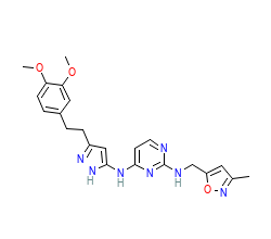 2D structure of the orthosteric ligand