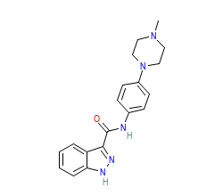 2D structure of the orthosteric ligand