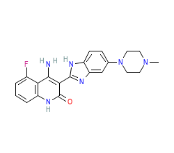 2D structure of the orthosteric ligand