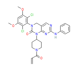 2D structure of the orthosteric ligand