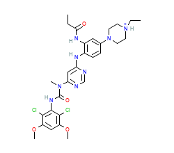 2D structure of the orthosteric ligand