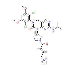 2D structure of the orthosteric ligand
