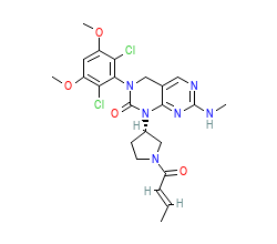 2D structure of the orthosteric ligand
