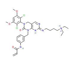 2D structure of the orthosteric ligand