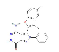 2D structure of the orthosteric ligand
