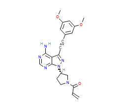 2D structure of the orthosteric ligand