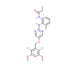 2D structure of the orthosteric ligand