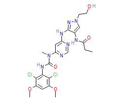 2D structure of the orthosteric ligand