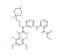 2D structure of the orthosteric ligand