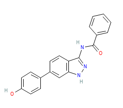 2D structure of the orthosteric ligand