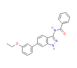 2D structure of the orthosteric ligand