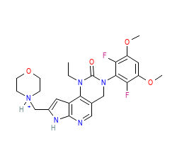 2D structure of the orthosteric ligand