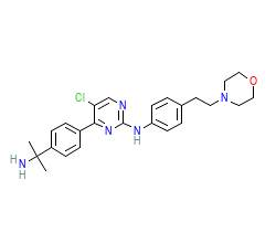 2D structure of the orthosteric ligand