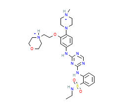 2D structure of the orthosteric ligand
