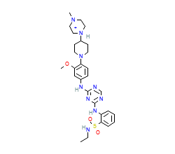 2D structure of the orthosteric ligand