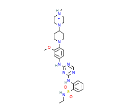 2D structure of the orthosteric ligand