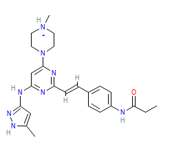 2D structure of the orthosteric ligand