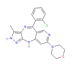 2D structure of the orthosteric ligand