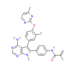 2D structure of the orthosteric ligand