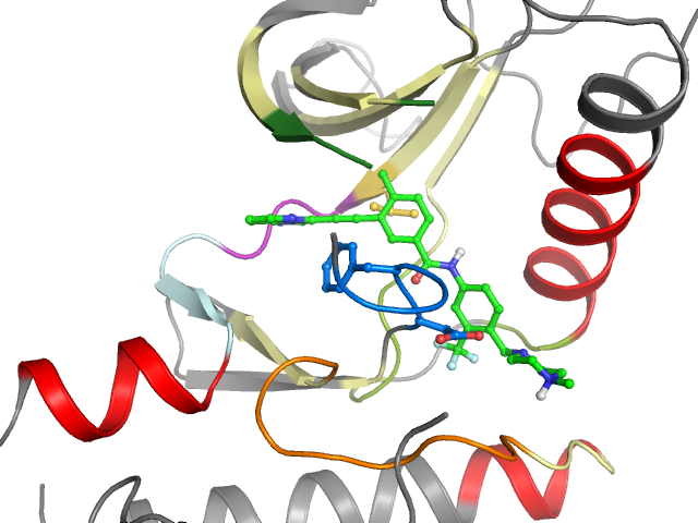 The orthosteric binding pocket