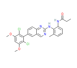 2D structure of the orthosteric ligand